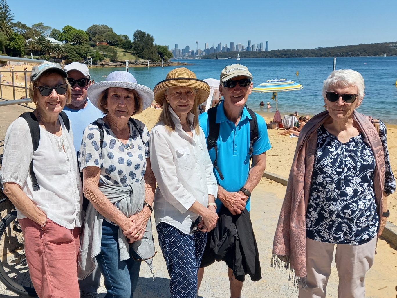 Members at Camp Cove