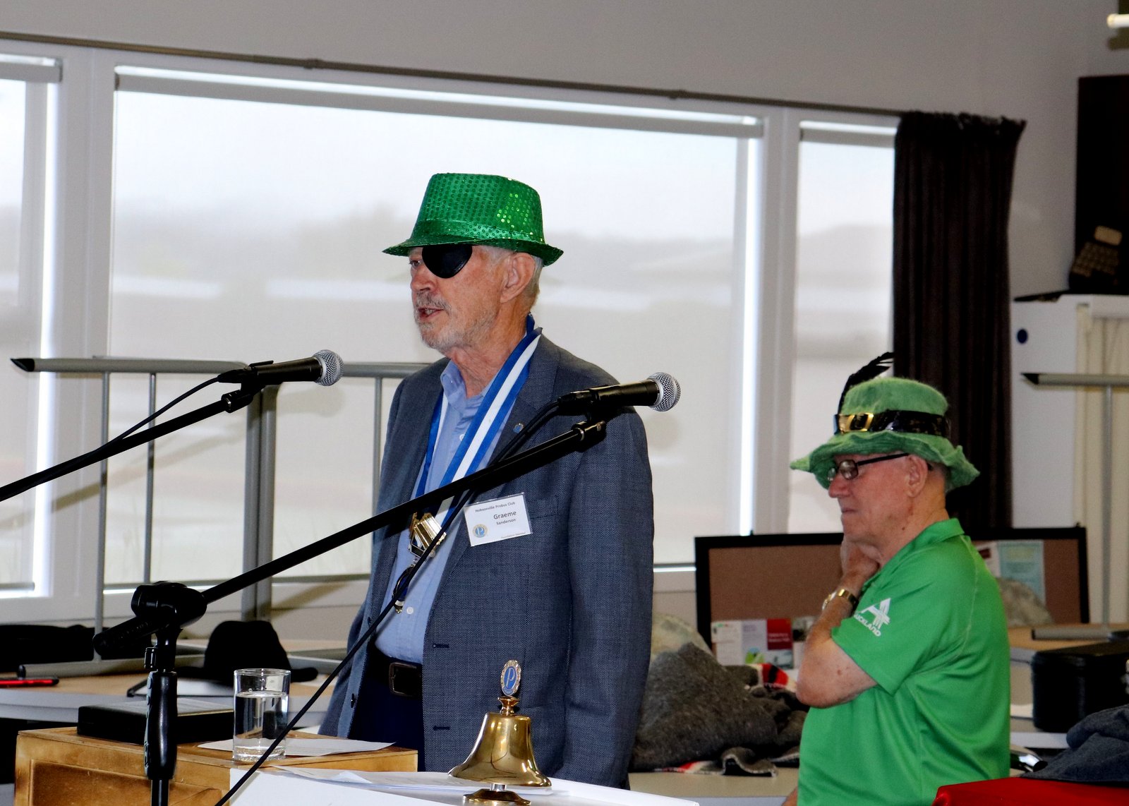 Graeme's first address as President